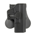 FUNDA PISTOLA RIGIDA AMOMAX GLOCK 19 NEGRA