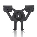 ADAPTADOR PISTOLA RIGIDO MOLLE AMOMAX TRIANGULO NEGRO