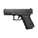 PISTOLA KJW GLOCK 23 GAS FIBRA KP23 NEGRA