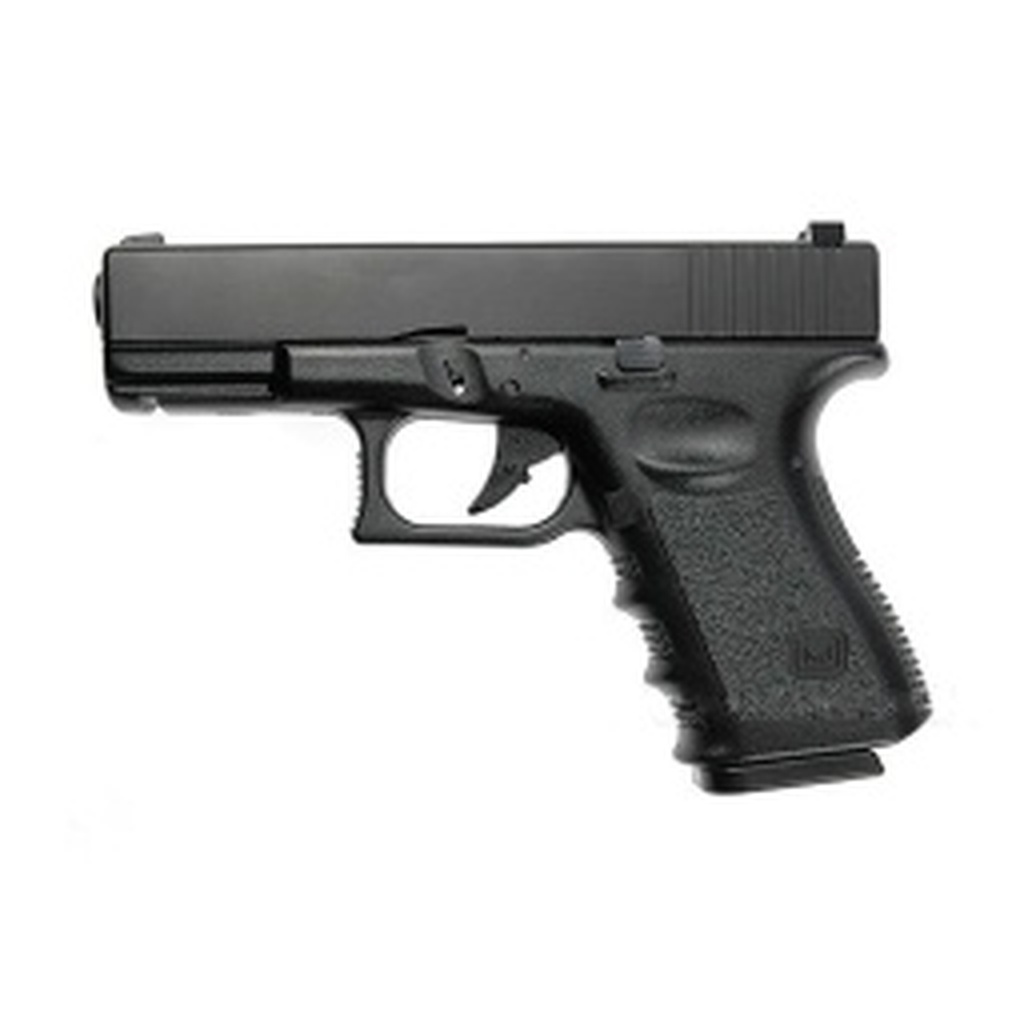 PISTOLA KJW GLOCK 23 GAS METALICA KJ006 NEGRA