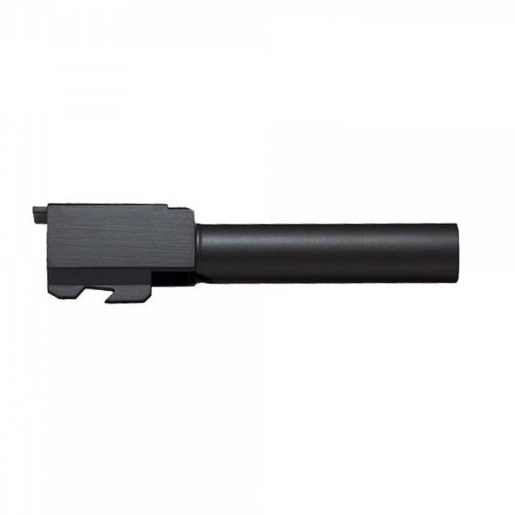 CAÑON PISTOLA EXTERNO KJW GLOCK 23 METALICO NEGRO