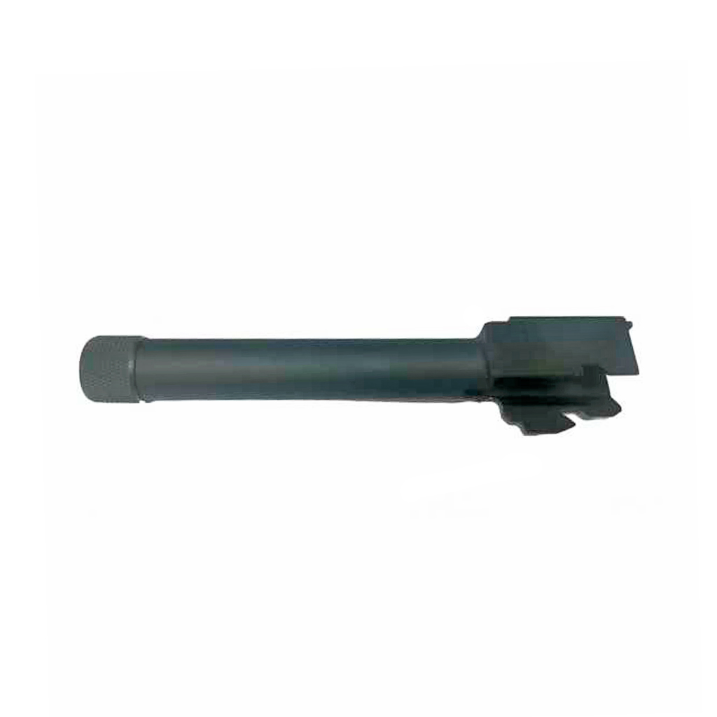 CAÑON PISTOLA EXTERNO KJW GLOCK 13/17/18 C/ROSCA NEGRO