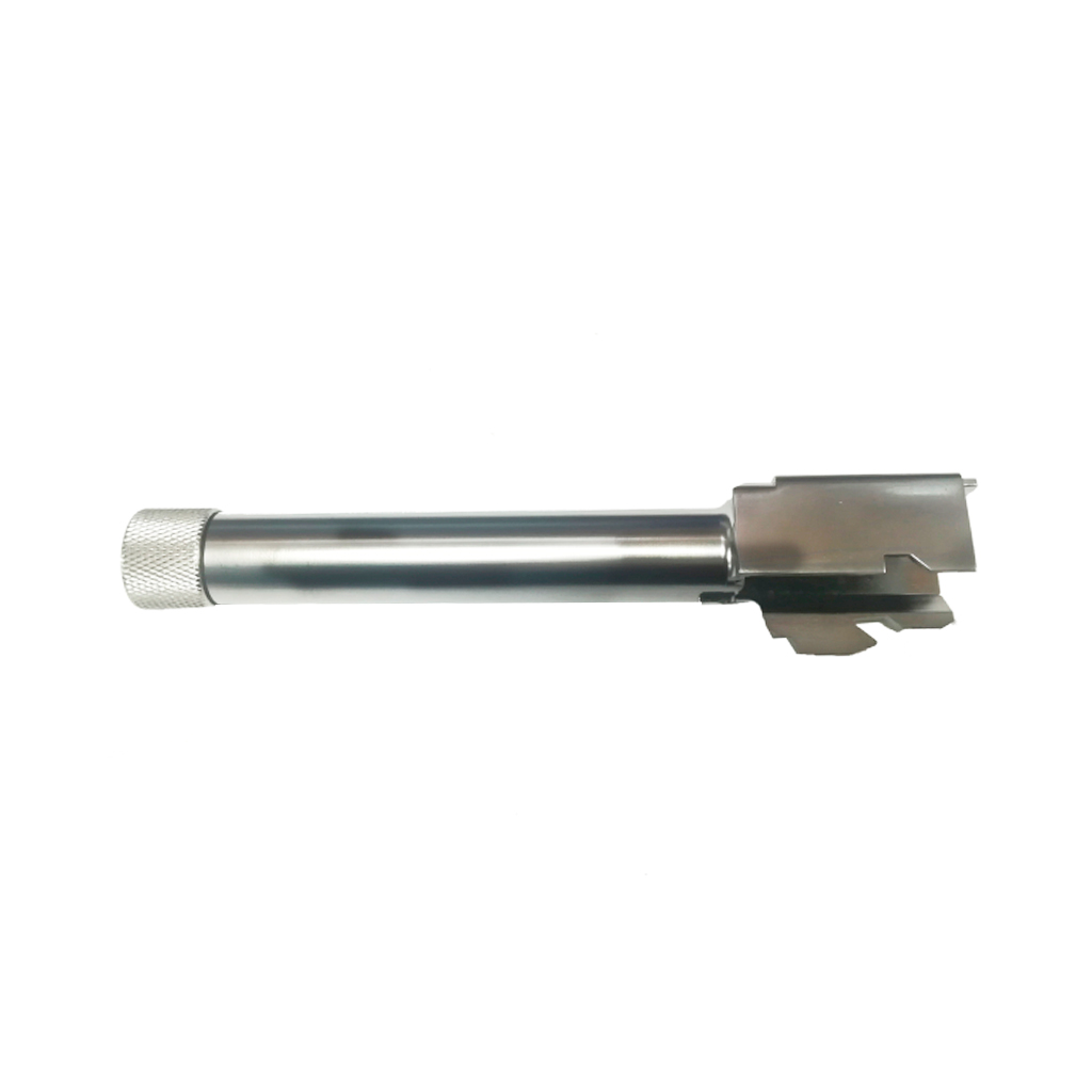 CAÑON PISTOLA EXTERNO KJW GLOCK 13/17/18 C/ROSCA PLATA
