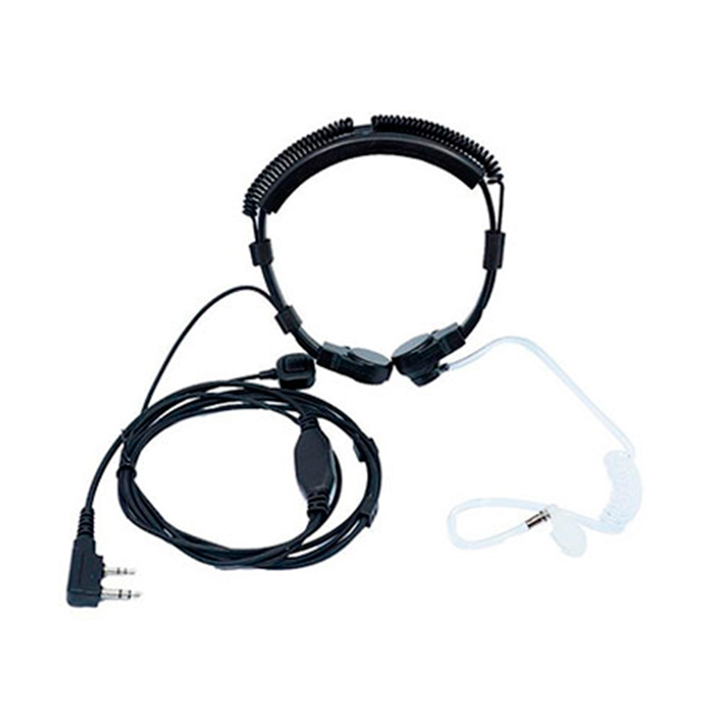 LARINGOFONO PTT KENWOOD NEGRO