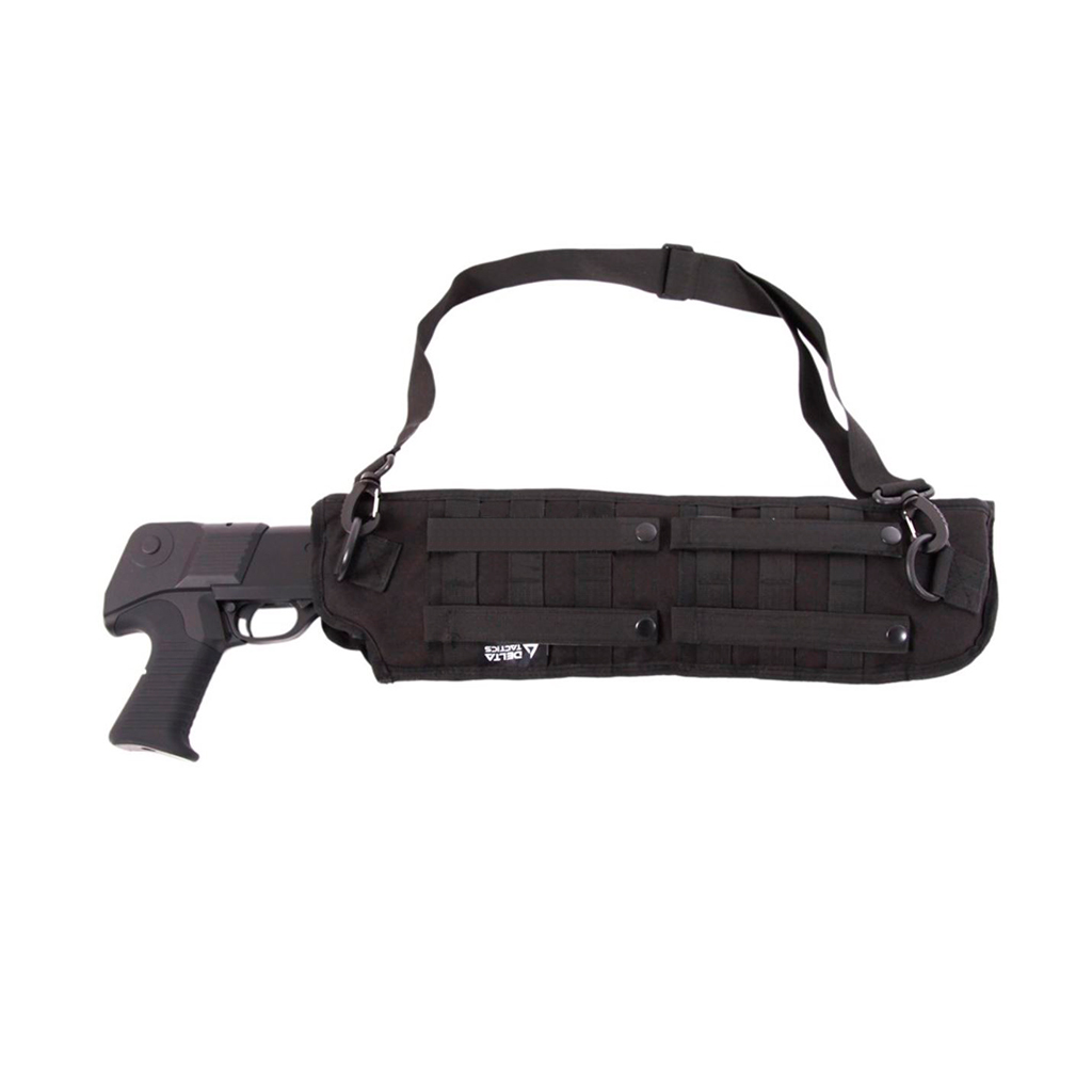 FUNDA ESCOPETA CORTA ESPALDA DELTA TACTICS MOLLE NEGRA