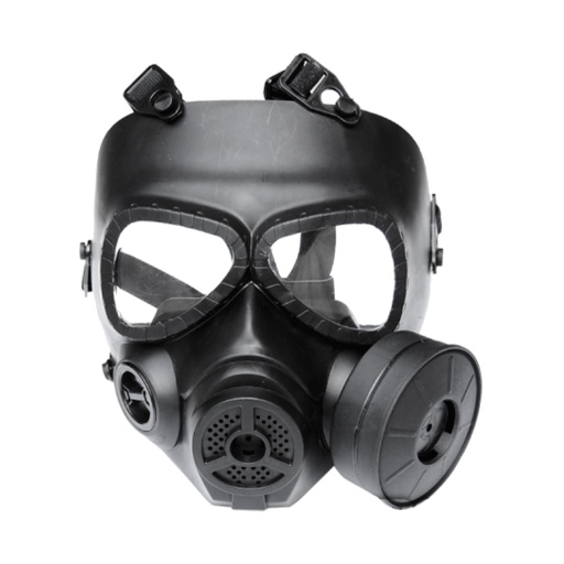 [TB1154] MASCARA ANTIGAS FMA NEGRA