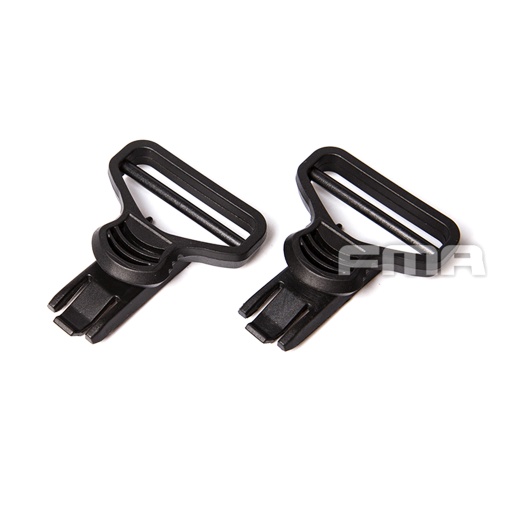 [TB1240-BK] ENGANCHE GAFAS RAIL CASCO FMA NEGRO