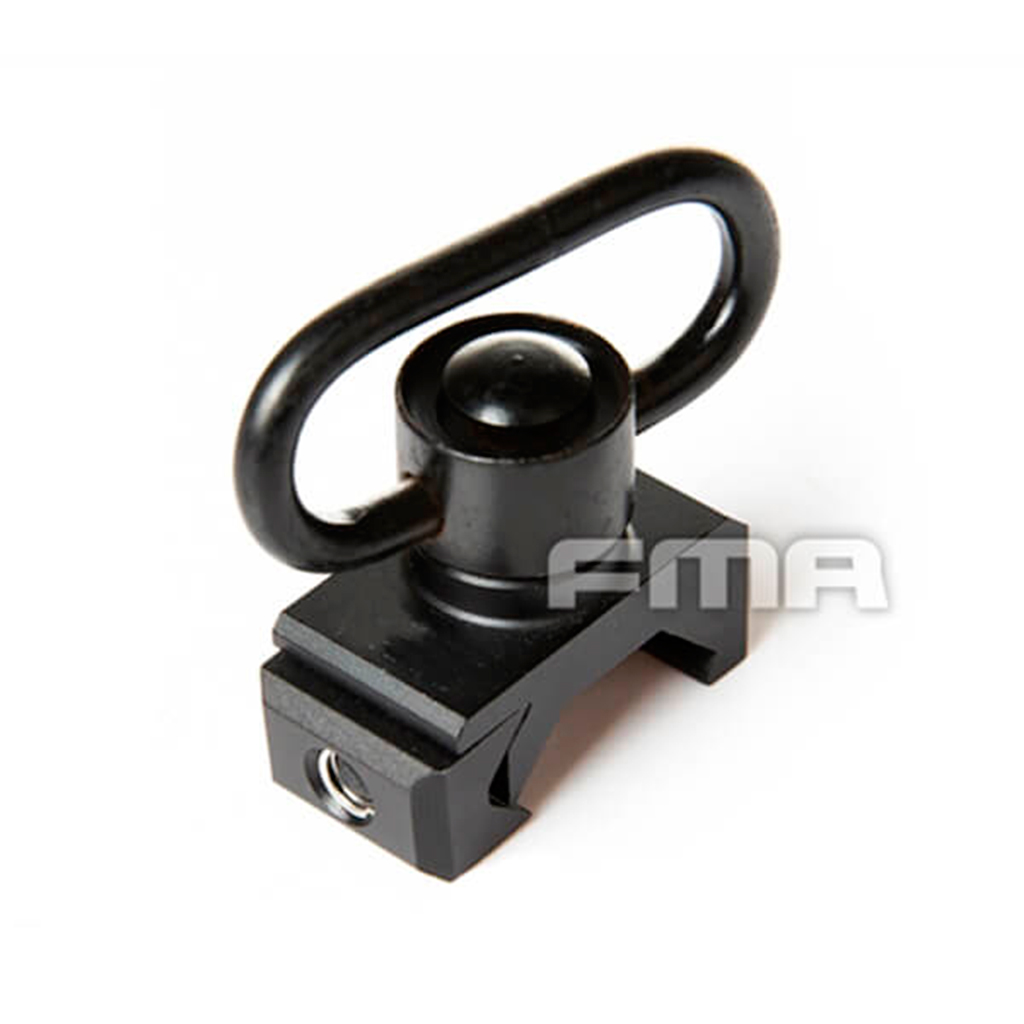 ENGANCHE CORREA FUSIL FMA DD RAIL NEGRO