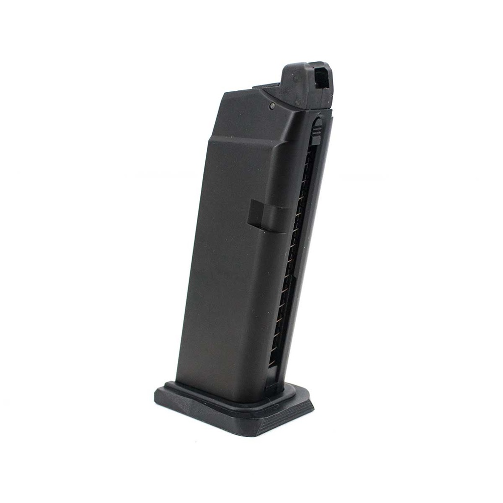 CARGADOR PISTOLA GAS WE G-FORCE 19 NEGRO