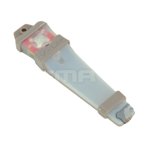 [TB330] LINTERNA FMA VELCRO LUZ ROJA