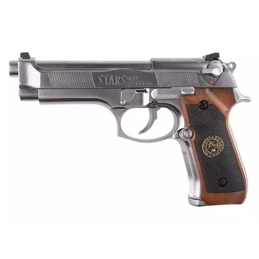 [WEM92SPS-SV] PISTOLA WE M92 SPS FULL METAL PLATA