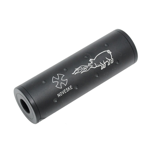 [TB703] SILENCIADOR FMA STUBBY NOVESKE 107MM NEGRO