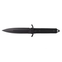 CUCHILLO ALPINO TACTICO ROMPECRI.REDONDO C/FUNDA CUERO NEGRO