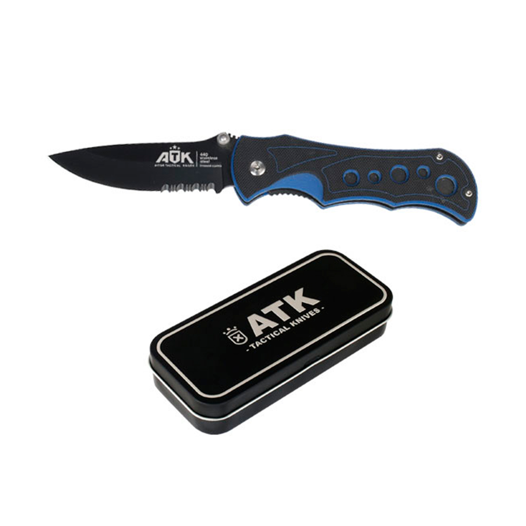 NAVAJA ATK C/FUNDA NEGRA/AZUL