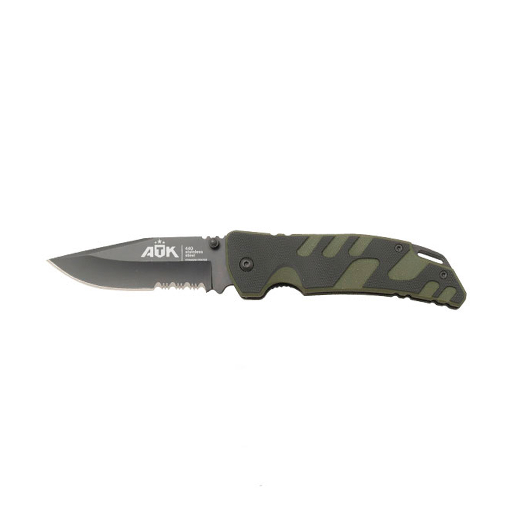 NAVAJA ATK COMMANDO C/FUNDA NEGRA-VERDE