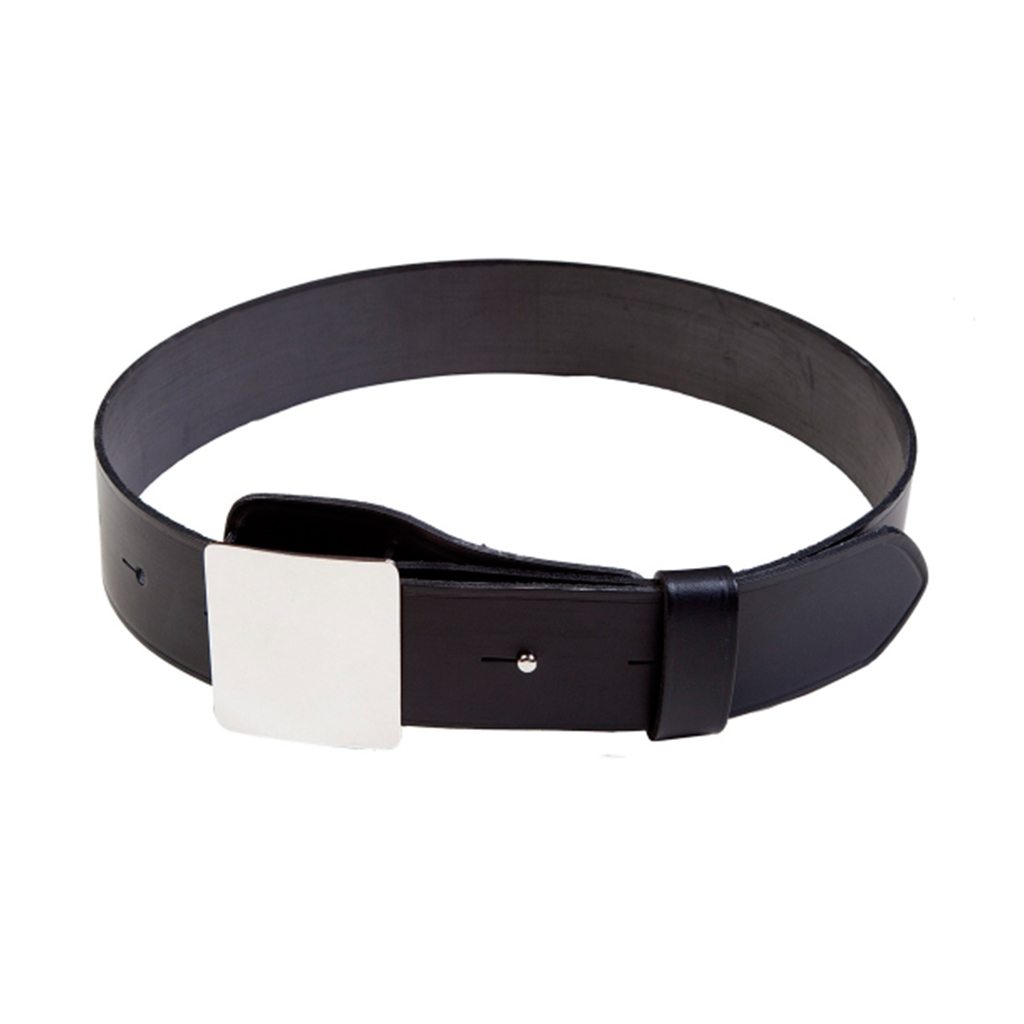 CINTURON CUERO VIGILANTE NEGRO