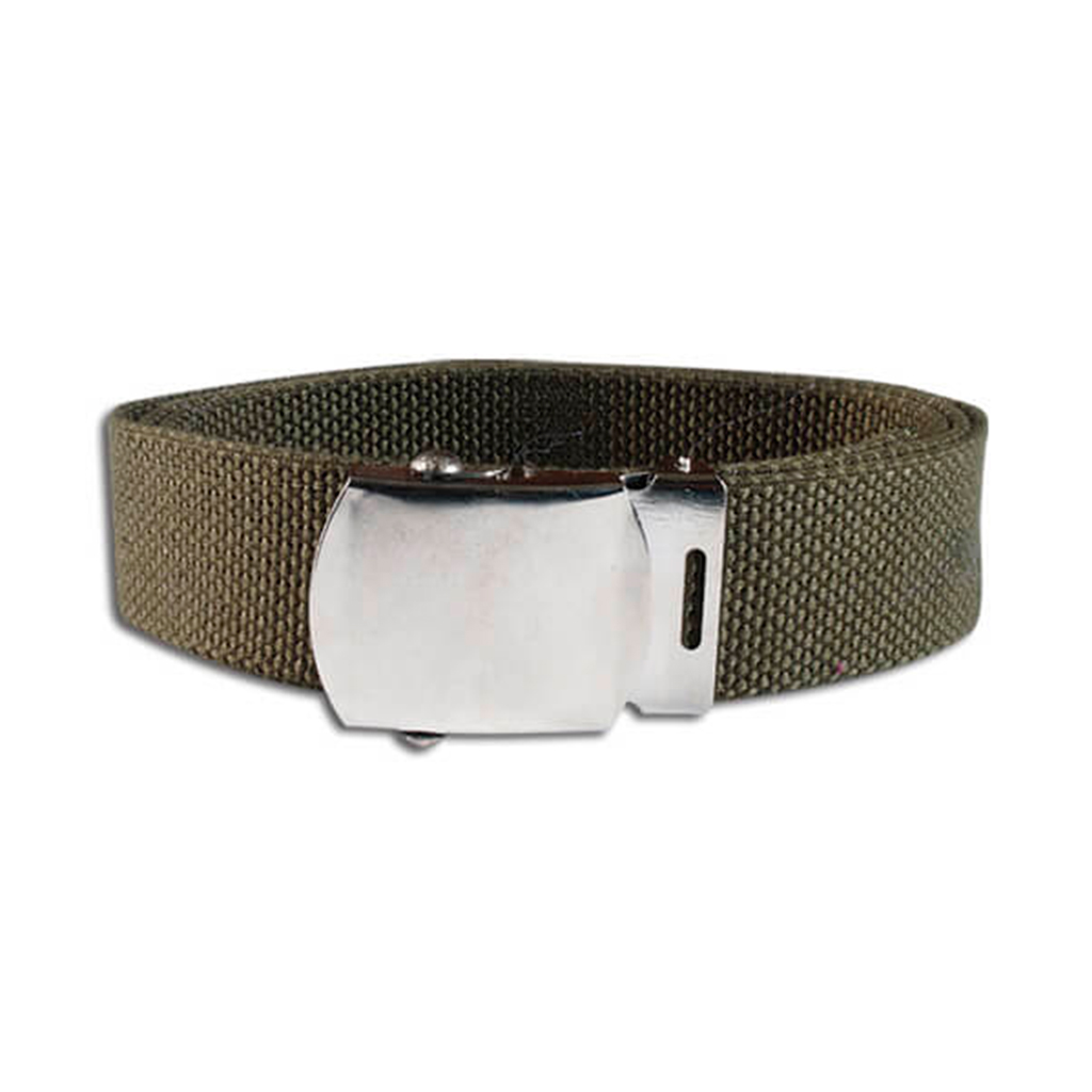 CINTURON ESTRECHO LISO VERDE