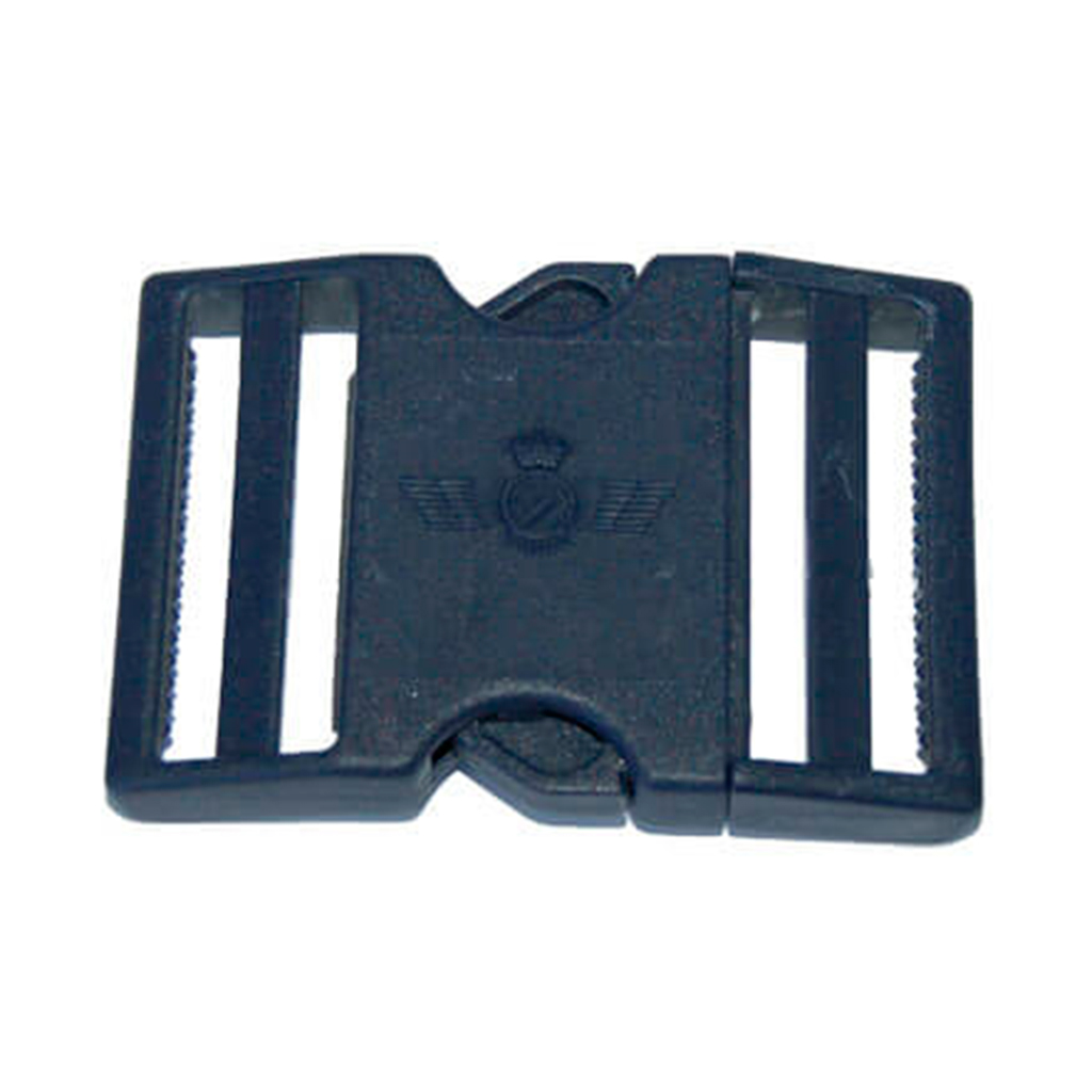 HEBILLA PVC AVIACION 5CM AZUL