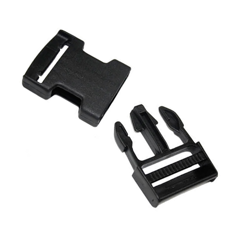 HEBILLA PVC 180 4CM NEGRA