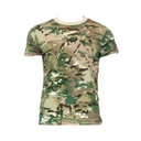 CAMISETA TACTICA LYCRA M/CORTA MULTICAM