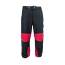 PANTALON TREKING FORAVENTURE CAM PARCHES NEGRO-ROJO