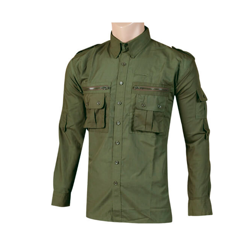 CAMISA CADET M/LARGA VERDE