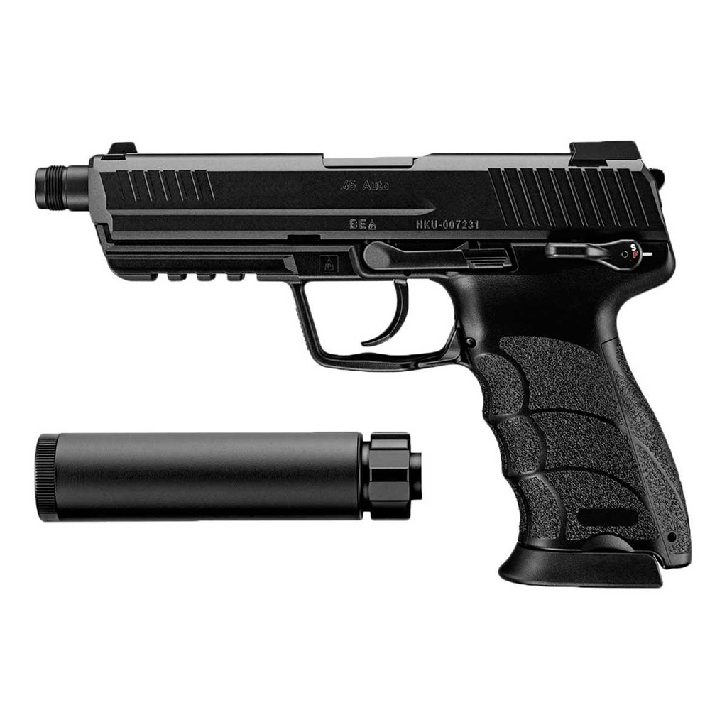 PISTOLA MARUI HK45 TACTICAL GAS NEGRA