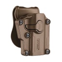 FUNDA PISTOLA RIGIDA CYTAC UNIVERSAL TAN