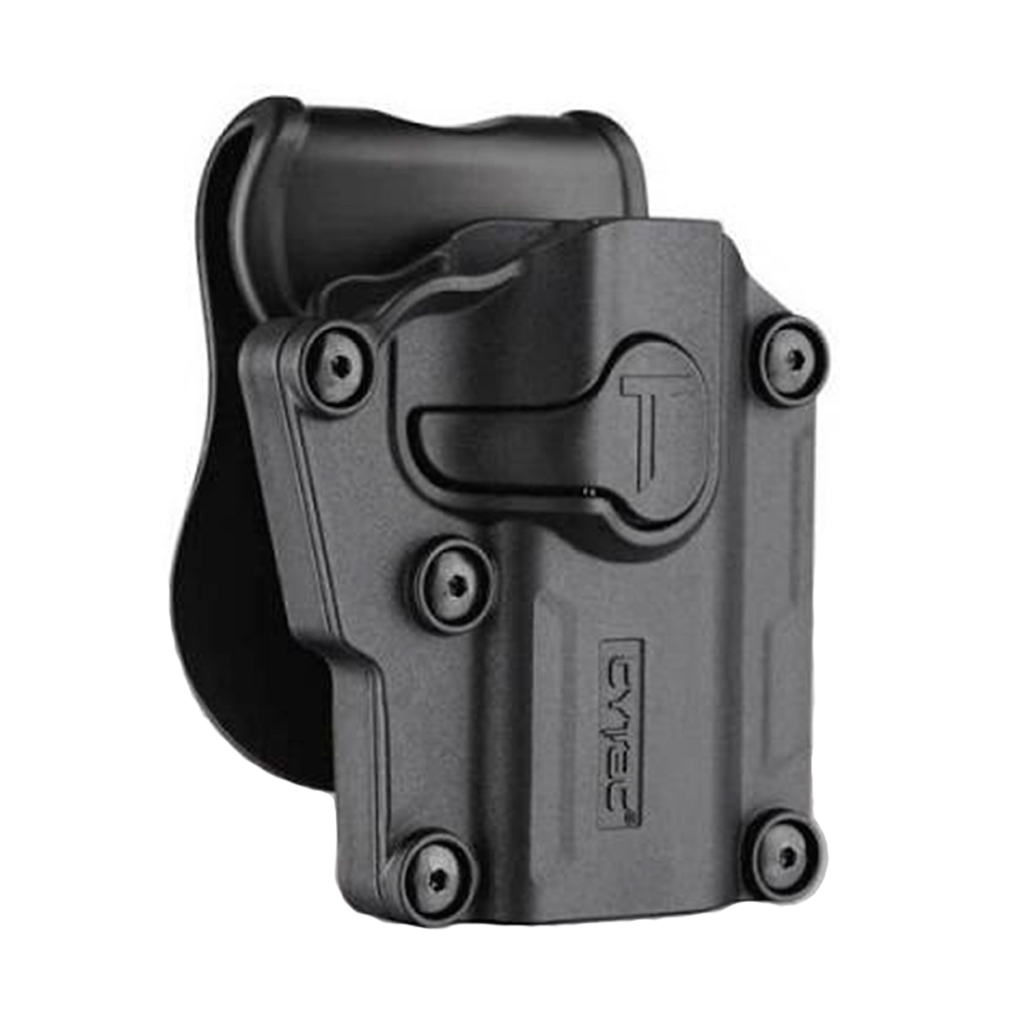 FUNDA PISTOLA RIGIDA CYTAC UNIVERSAL NEGRA