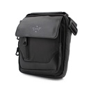 BOLSO ZH NYLON TAPA NEGRO