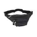 RIÑONERA HONGU COLGANTE CORDURA NEGRA