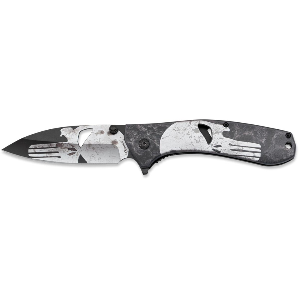 NAVAJA ALBAINOX 9CM PUNISHER IMPRESION 3D