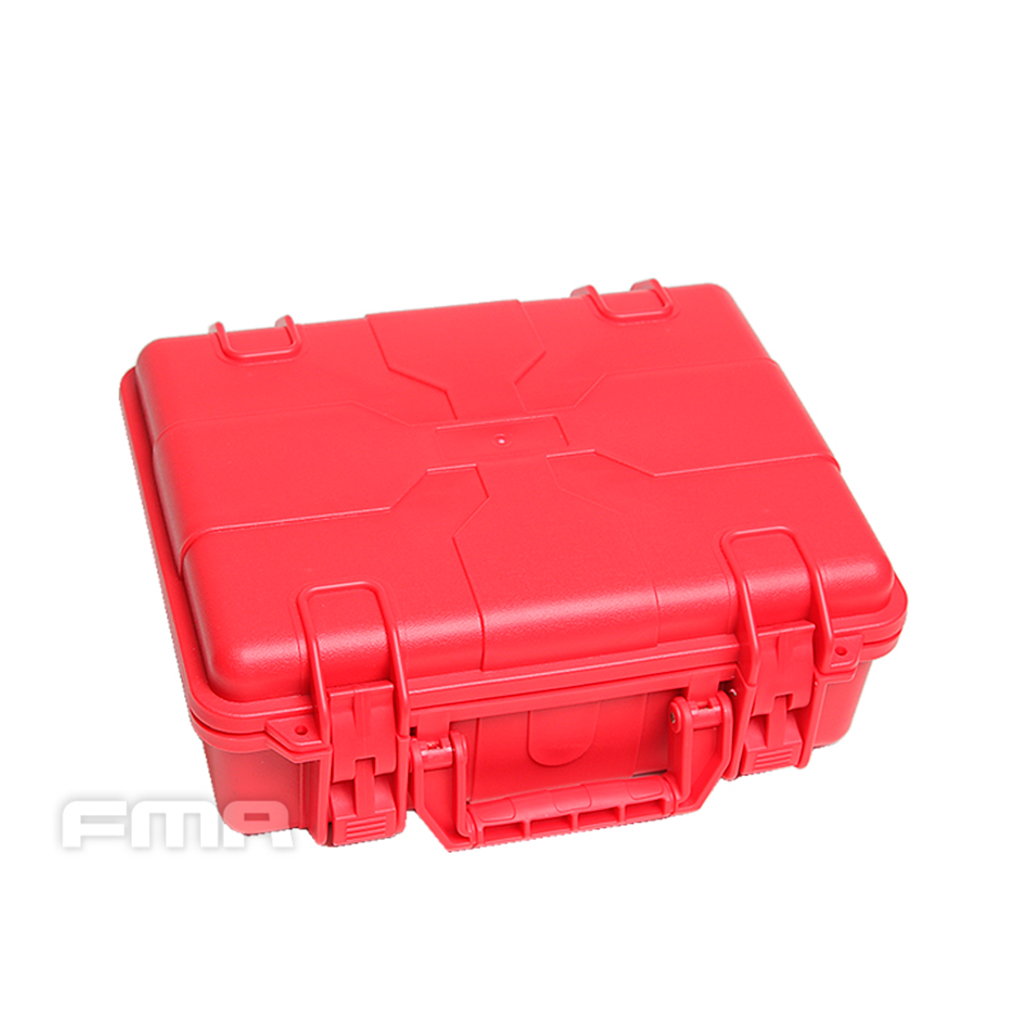 MALETIN RIGIDO FMA 28X24.5X10.8 ACOLCHADO ROJO