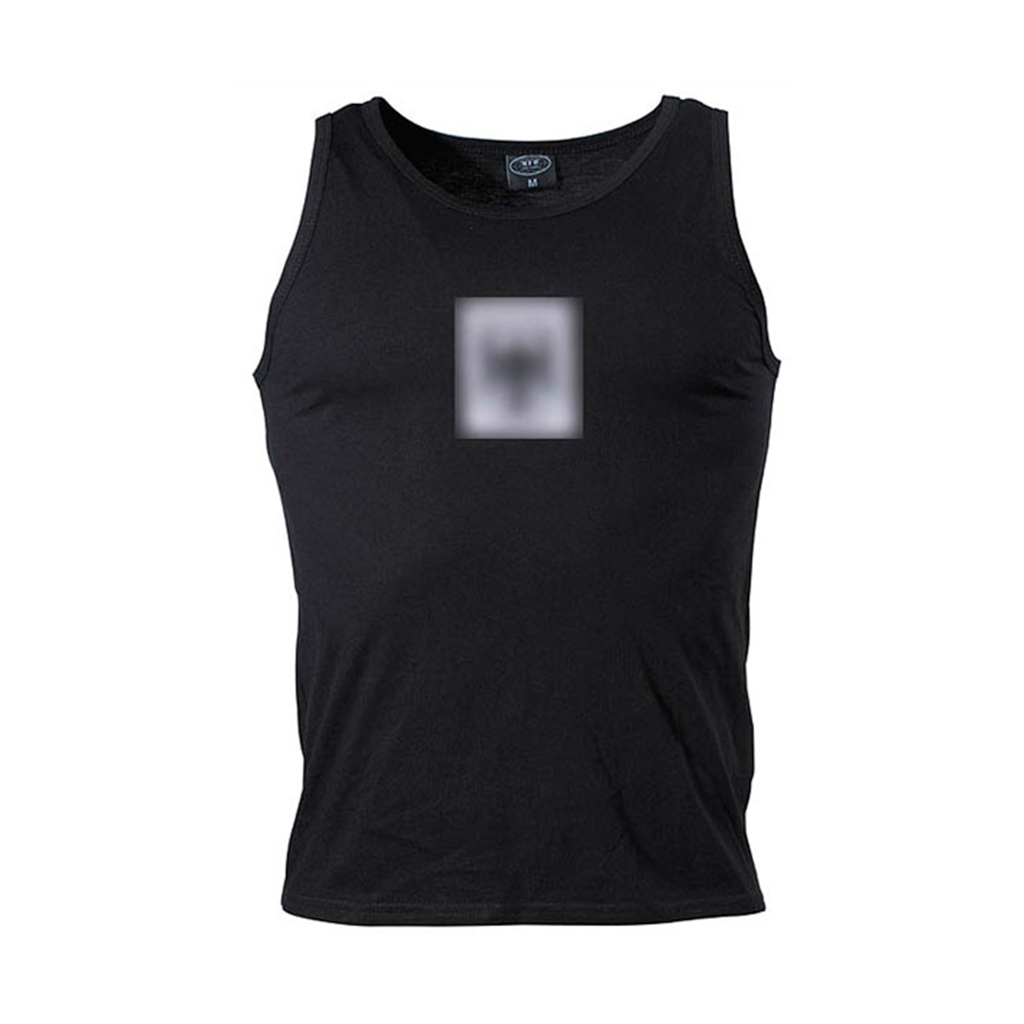 CAMISETA TIRANTES ALEMANA NEGRA