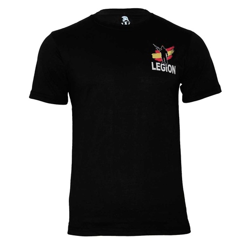 [IW-100320-BK-S] CAMISETA IMMORTAL LEGION ESPAÑA SILUETA NEGRA (S)