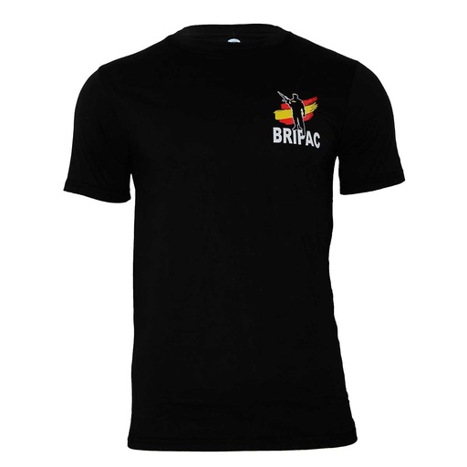 [IW100210-BK-S] CAMISETA IMMORTAL BRIPAC ESPAÑA SILUETA NEGRA (S)