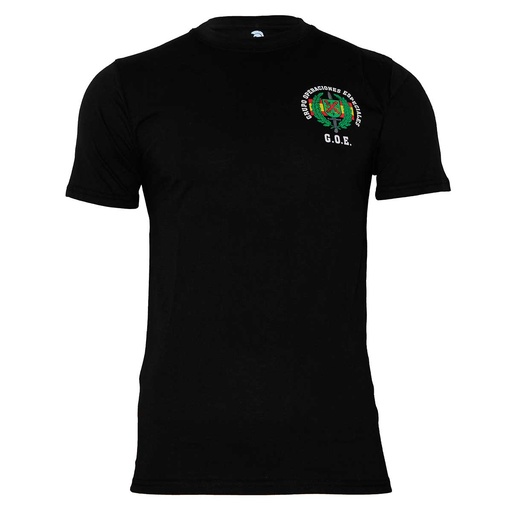[IW100260-S] CAMISETA IMMORTAL GOE GRUPO OPERACIONES ESPECIALES NEGRA (S)
