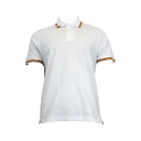 POLO BANDERA ESPAÑA BLANCO