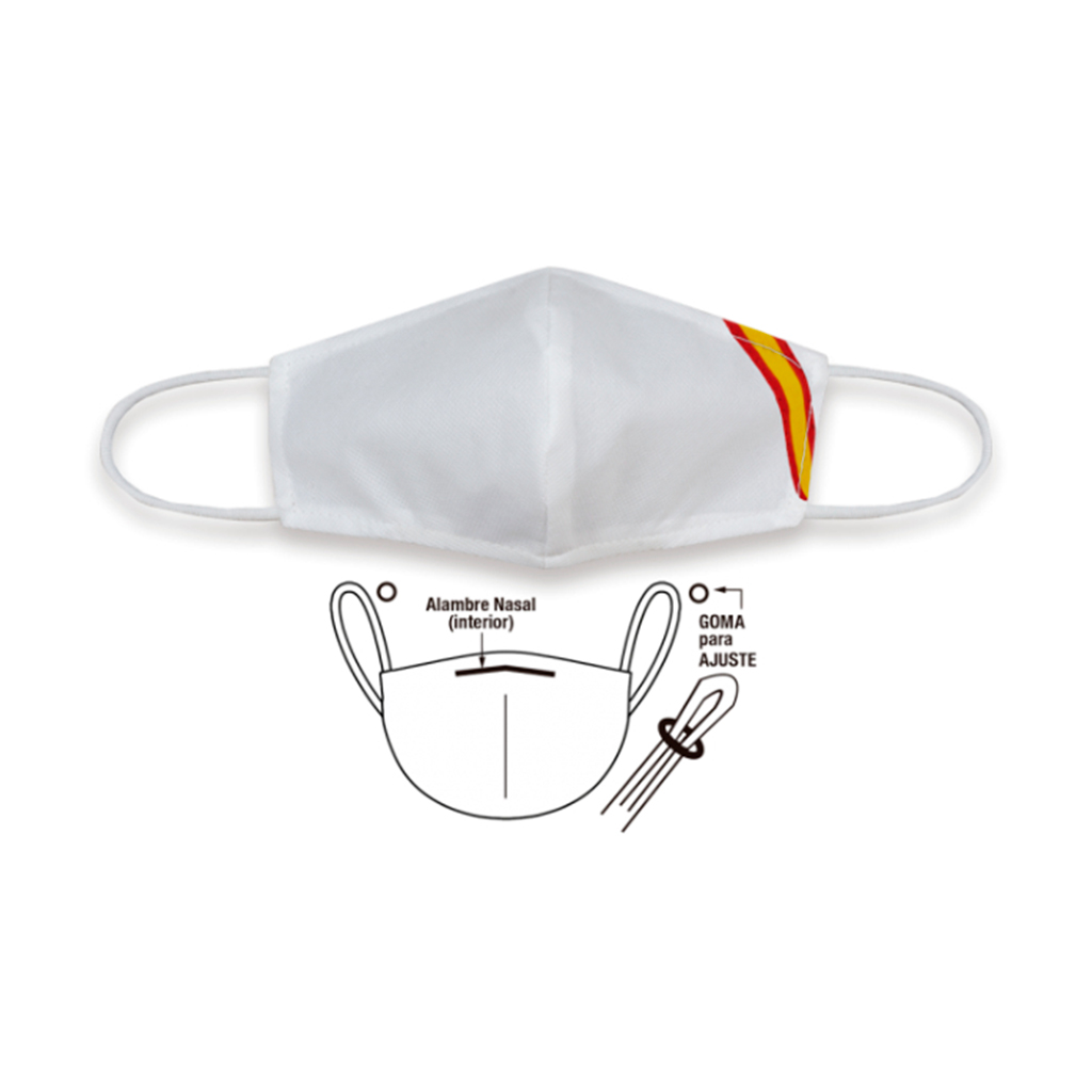 MASCARILLA TNT ESPAÑA BLANCA