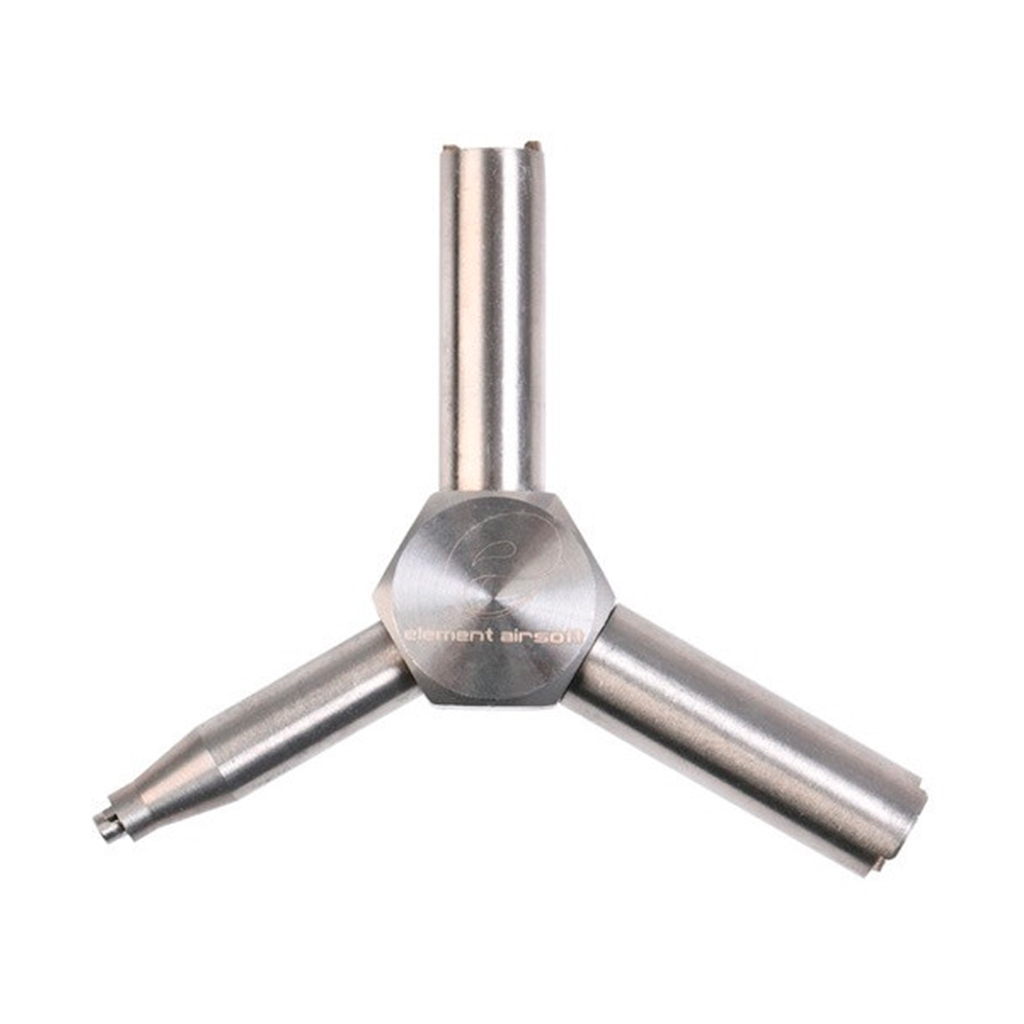 LLAVE VALVULA ELEMENT GBB PLATA