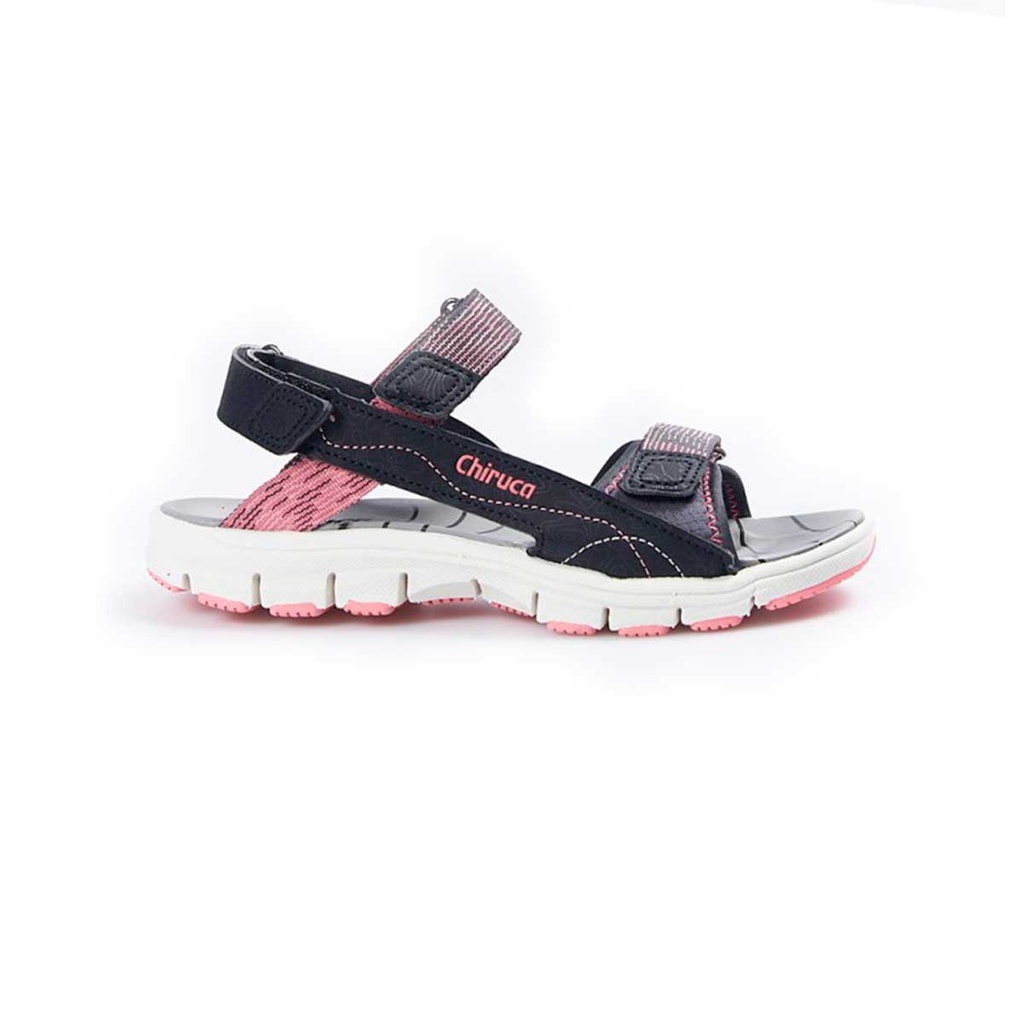 SANDALIA CHIRUCA FORMENTERA 03 MUJER NEGRA-GRIS