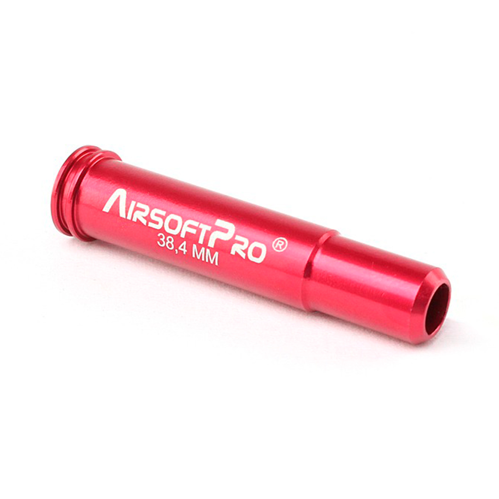 NOZZLE SCAR DOBLE SELLADO 38.4MM ALUMINIO ROJO