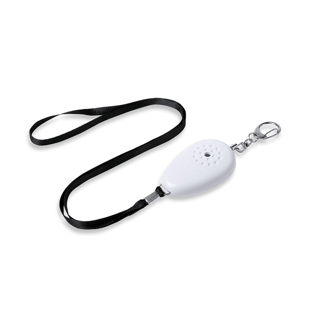 LLAVERO ALARMA PERSONAL BARBARIC BLANCO