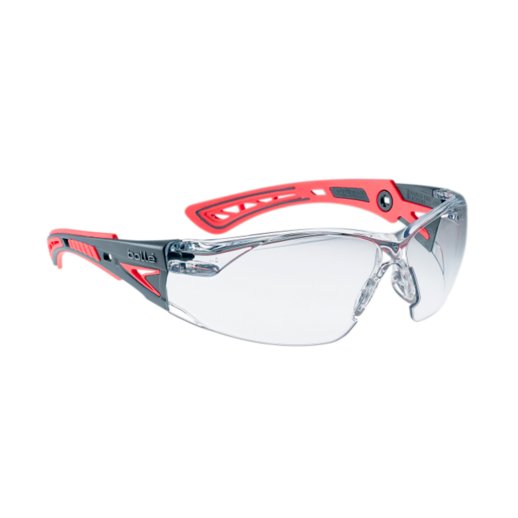 GAFA BOLLE RUSH SMALL MUJER TRANSPARENTE PATILLA NARANJA