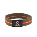 PULSERA ELASTICA ESPAÑA GUARDIA CIVIL CENTRO NEGRO VERDE