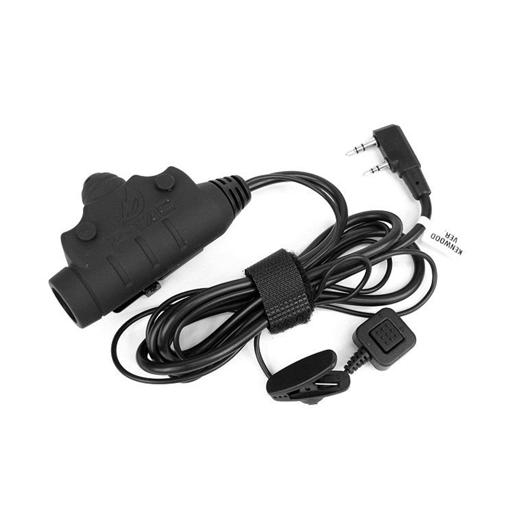 PTT Z-TACTICAL U94 II KENWOOD NEGRO