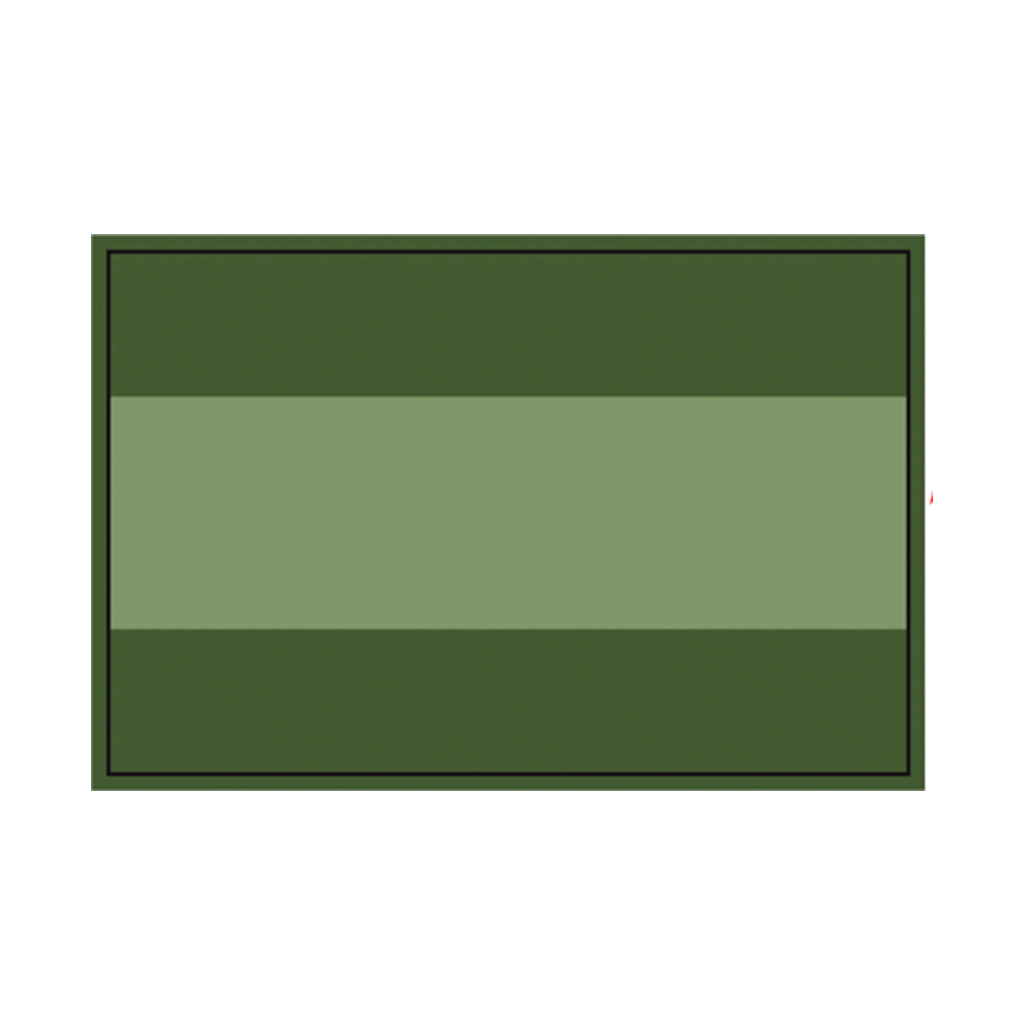 PARCHE PVC BARBARIC 7.5X5CM ESPAÑA VERDE