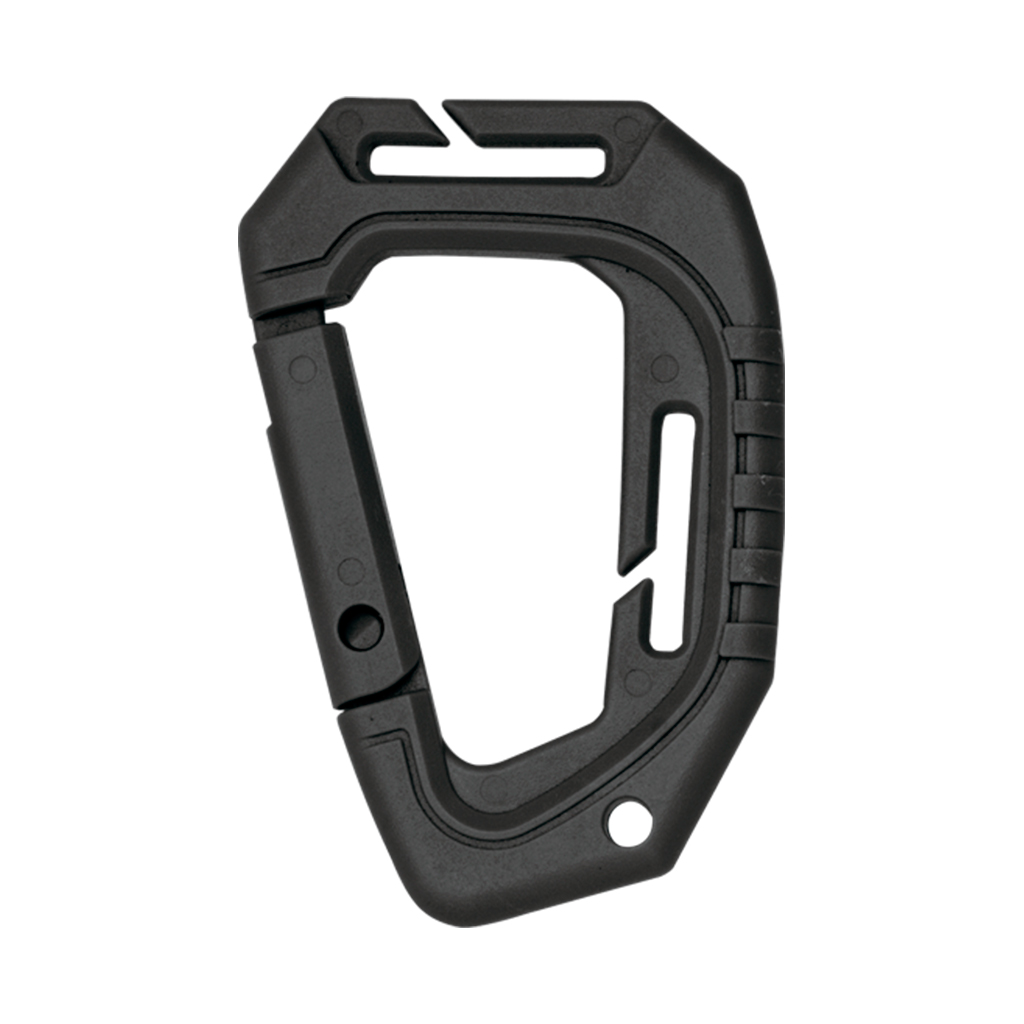 MOSQUETON PVC TACTICO NEGRO