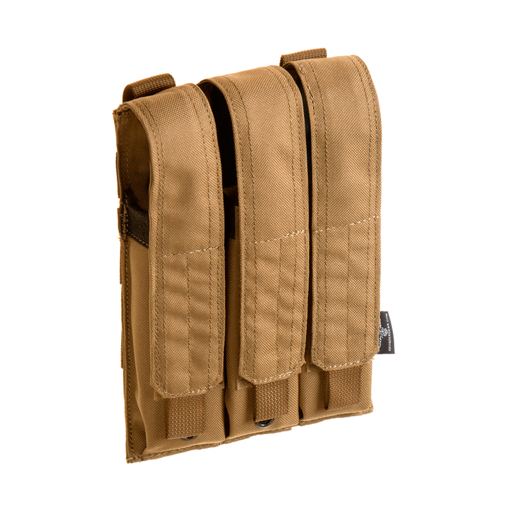 POUCH CARGADOR INVADER GEAR TRIPLE MP5 COYOTE