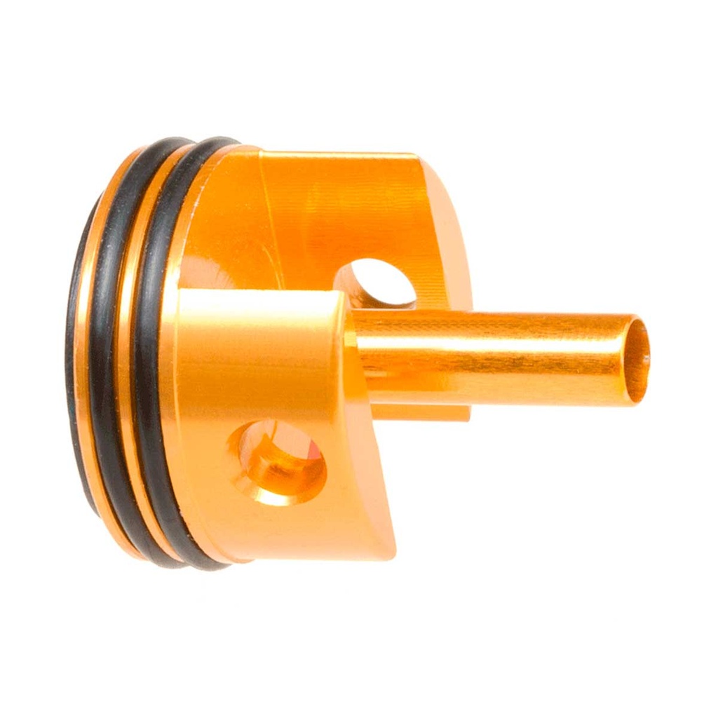 CABEZA CILINDRO UNION FIRE G36 LARGA METALICA DORADA